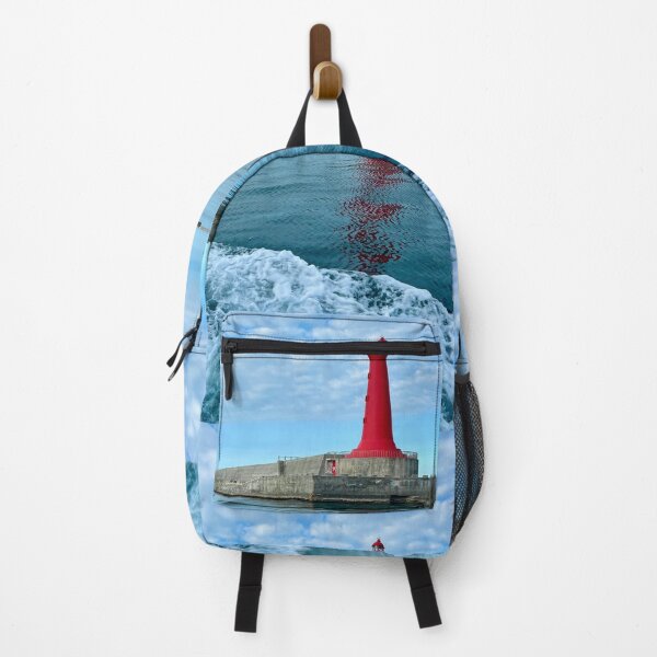 Item preview, Red lighthouse and ocean view in Hualien, Taiwan designed and sold by Fishwannafly.