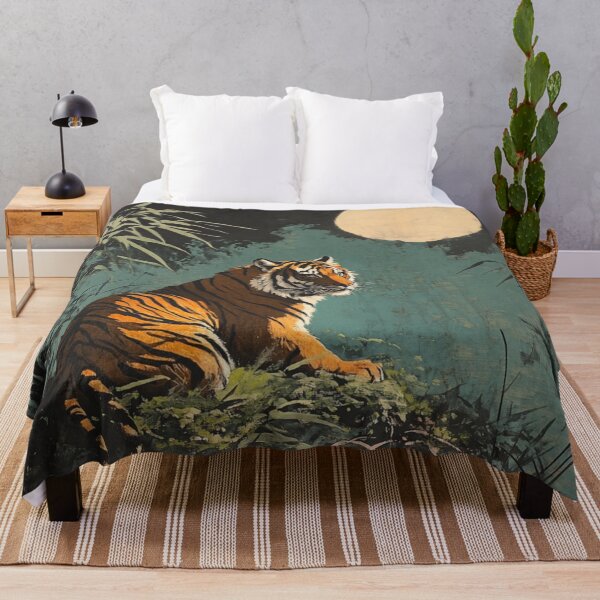 Item preview, Tiger at Night designed and sold by patternshoprad.