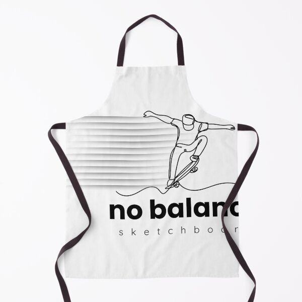 Item preview, No Balance black logo, funny logo, funny sketchboard designed and sold by WorlDigitalArts.