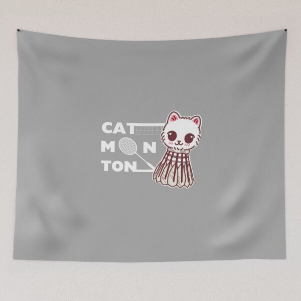 Item preview, Badminton cat - Catminton indy  designed and sold by BGMeYou.