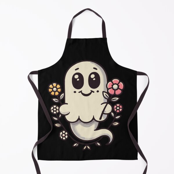 Item preview, Flower Lover Ghost Funny Flower Ghost designed and sold by LuminOrb.