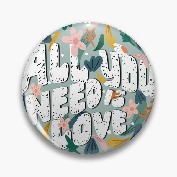 Item preview, You Need Love – Floral Hand-Lettered Inspirational Art designed and sold by AyleenBown.