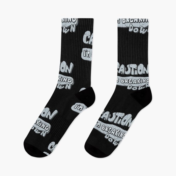 Item preview, Caution I'm breaking down designed and sold by alies-art.