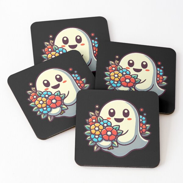 Item preview, Flower Lover Ghost Funny Flower Ghost designed and sold by LuminOrb.