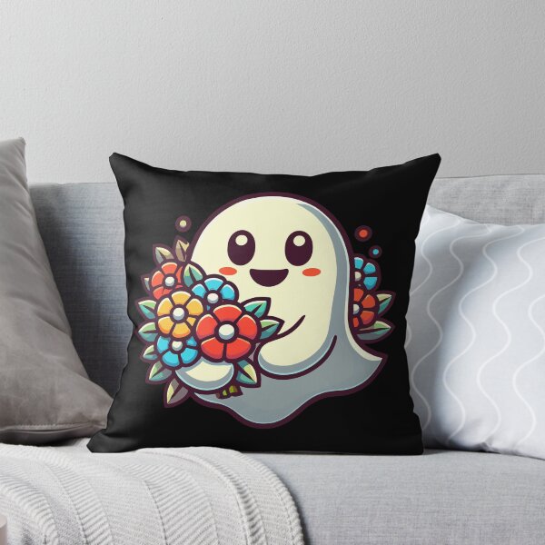 Item preview, Flower Lover Ghost Funny Flower Ghost designed and sold by LuminOrb.