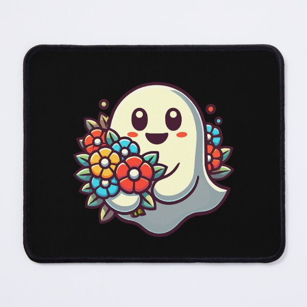 Item preview, Flower Lover Ghost Funny Flower Ghost designed and sold by LuminOrb.