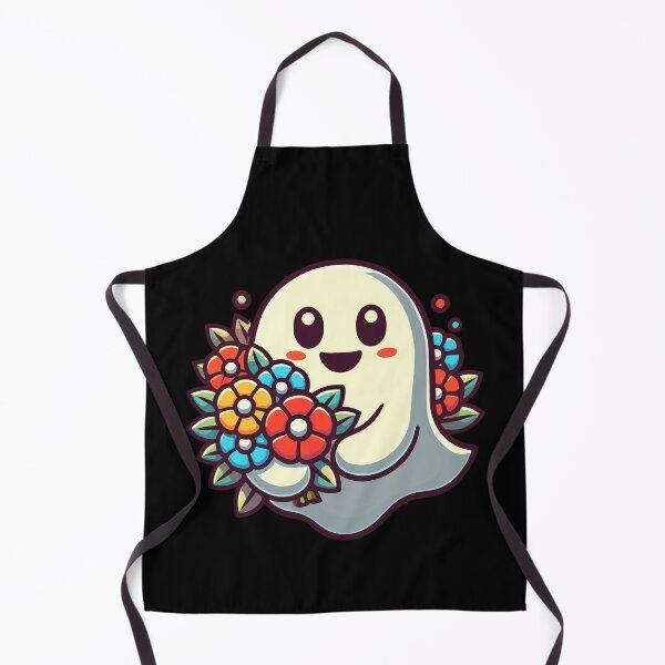 Item preview, Flower Lover Ghost Funny Flower Ghost designed and sold by LuminOrb.