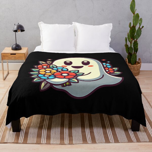 Item preview, Flower Lover Ghost Funny Flower Ghost designed and sold by LuminOrb.