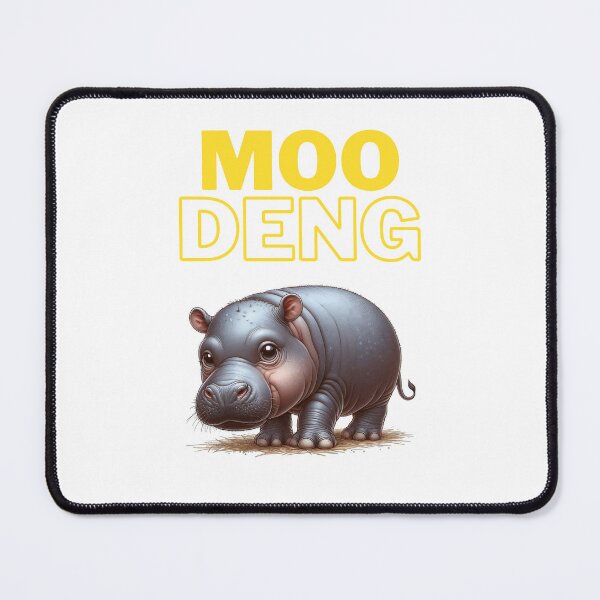 Item preview, Moo Deng - The Viral Dwarf Hippo designed and sold by GorinART.