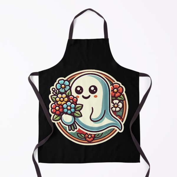 Item preview, Flower Lover Ghost Funny Flower Ghost designed and sold by LuminOrb.