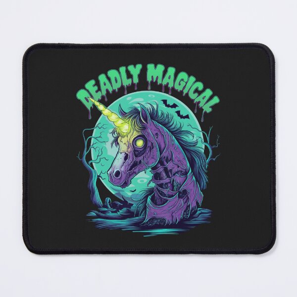 Item preview, Deadly Magical, Halloween Undead Unicorn designed and sold by Krieghorn.