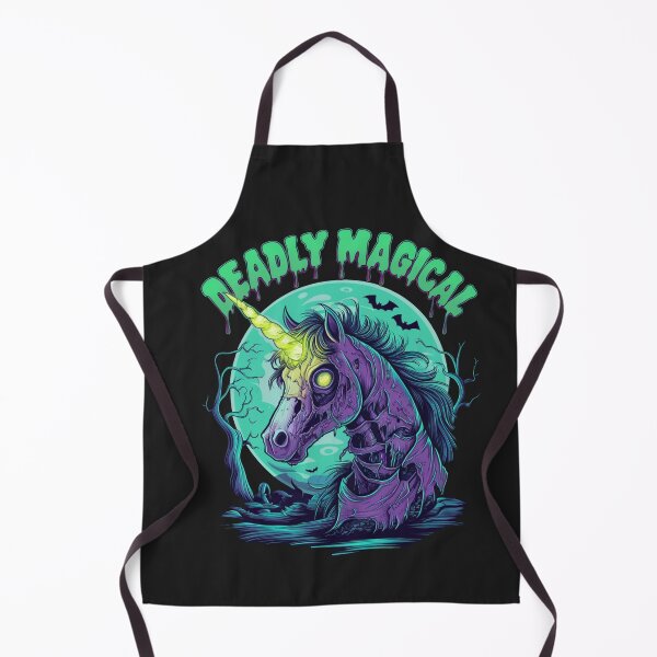 Item preview, Deadly Magical, Halloween Undead Unicorn designed and sold by Krieghorn.