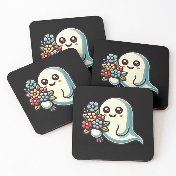 Item preview, Flower Lover Ghost Funny Flower Ghost designed and sold by LuminOrb.