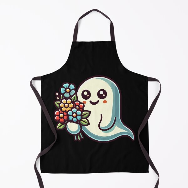 Item preview, Flower Lover Ghost Funny Flower Ghost designed and sold by LuminOrb.