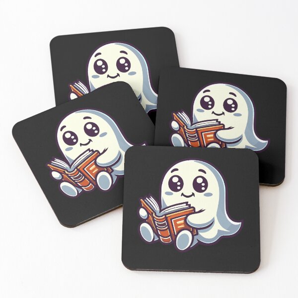 Item preview, Cute Book Lover Ghost Funny Ghost designed and sold by LuminOrb.