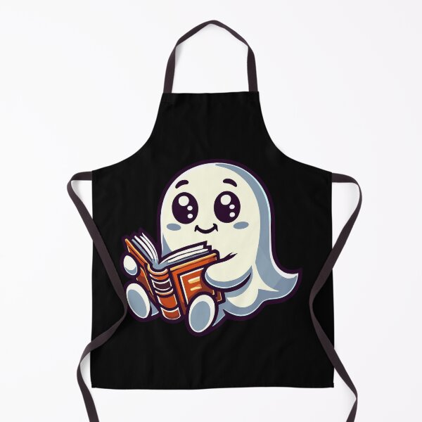 Item preview, Cute Book Lover Ghost Funny Ghost designed and sold by LuminOrb.