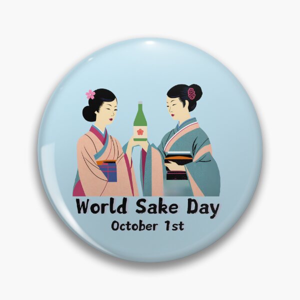 Item preview, October 1st : World Sake Day designed and sold by critter-cuddle.