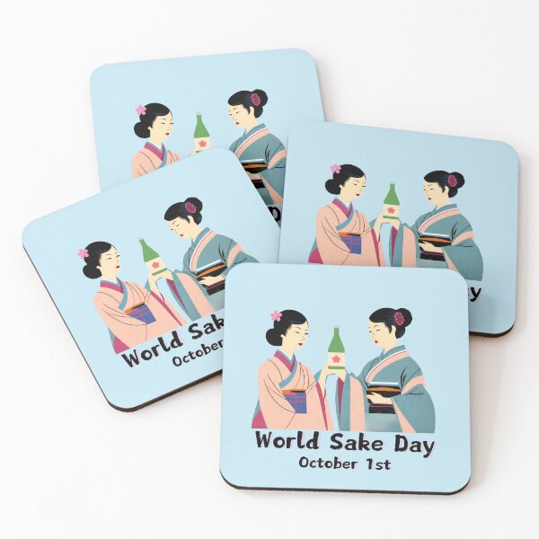 Item preview, October 1st : World Sake Day designed and sold by critter-cuddle.
