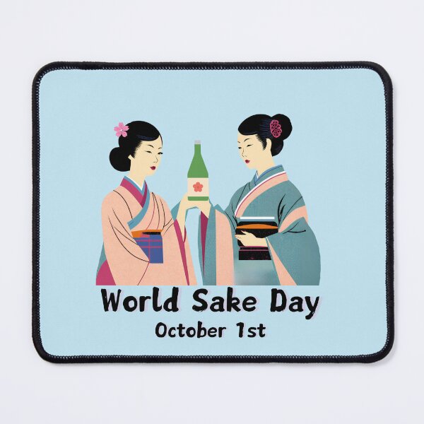 Item preview, October 1st : World Sake Day designed and sold by critter-cuddle.