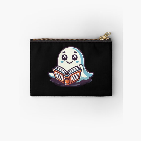 Item preview, Funny Book Lover Ghost Reading Ghost designed and sold by LuminOrb.