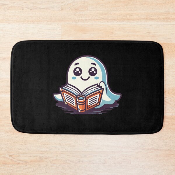 Item preview, Funny Book Lover Ghost Reading Ghost designed and sold by LuminOrb.