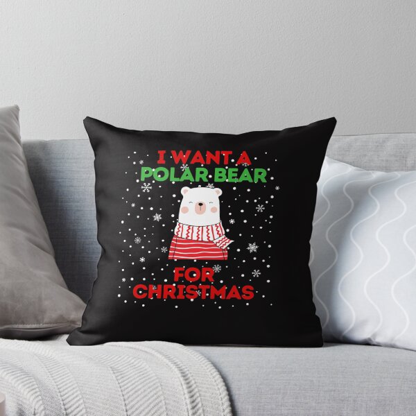 Item preview, I Want a Polar Bear for Christmas designed and sold by rawaart1.