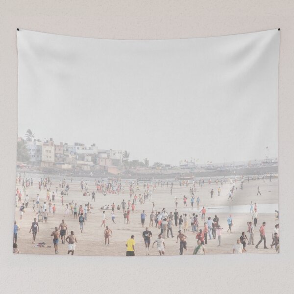 Item preview, Stick Figures on Juhu Beach, Mumbai designed and sold by Sbomber73.