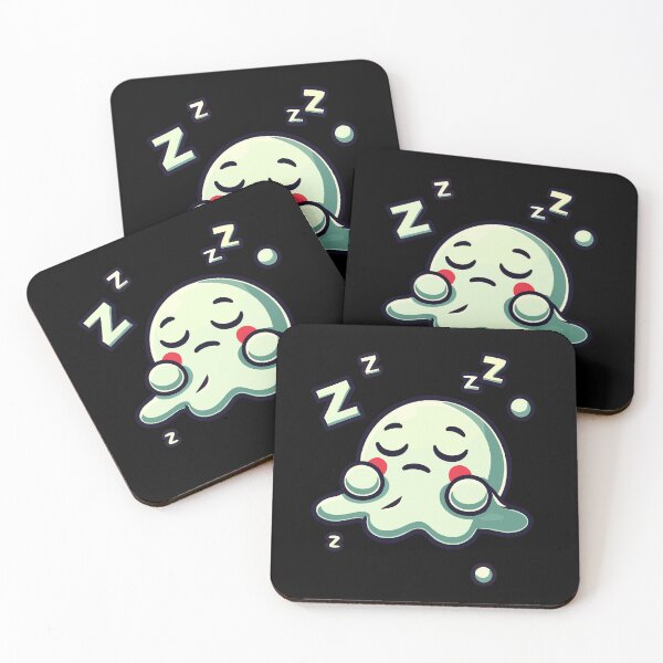 Item preview, Cute Sleep Ghost Funny Halloween designed and sold by LuminOrb.
