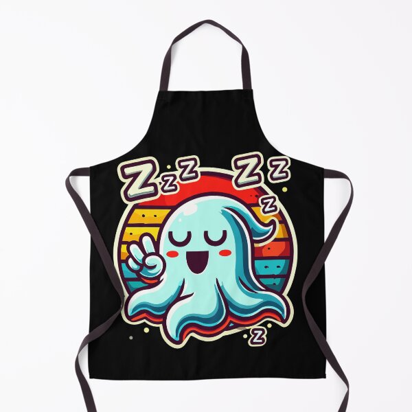 Item preview, Cute Sleeping Ghost Funny Halloween designed and sold by LuminOrb.