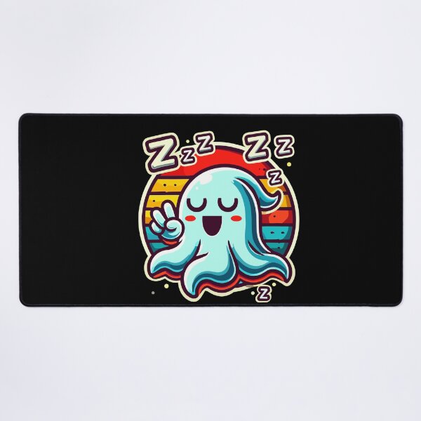 Item preview, Cute Sleeping Ghost Funny Halloween designed and sold by LuminOrb.