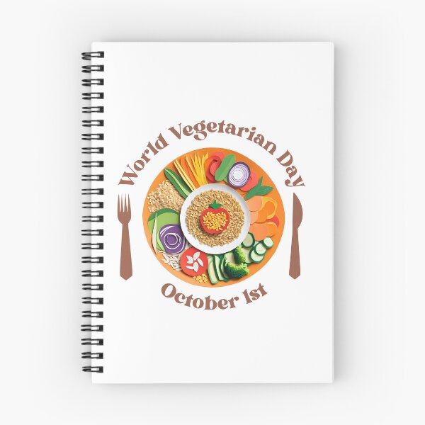 Item preview, October 1st : World Vegetarian Day designed and sold by critter-cuddle.