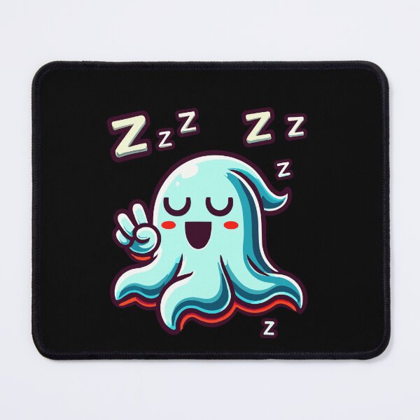 Item preview, Cute Sleeping Ghost Funny Halloween designed and sold by LuminOrb.