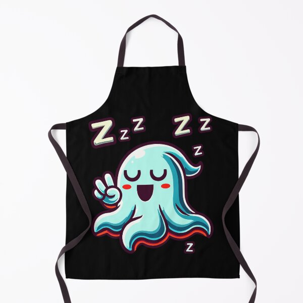 Item preview, Cute Sleeping Ghost Funny Halloween designed and sold by LuminOrb.