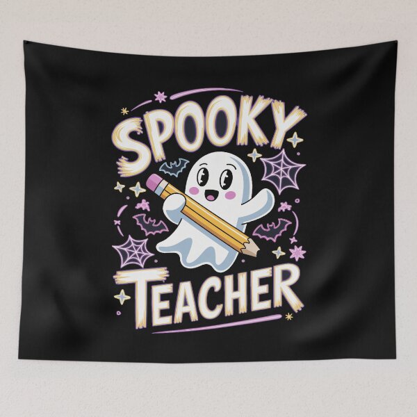 Item preview, Spooky Teacher Ghost - Halloween Cute Design designed and sold by Sonchai Paladsai.