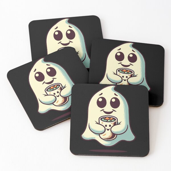 Item preview, Fastfood Ghost Burrito Loving Ghost designed and sold by LuminOrb.
