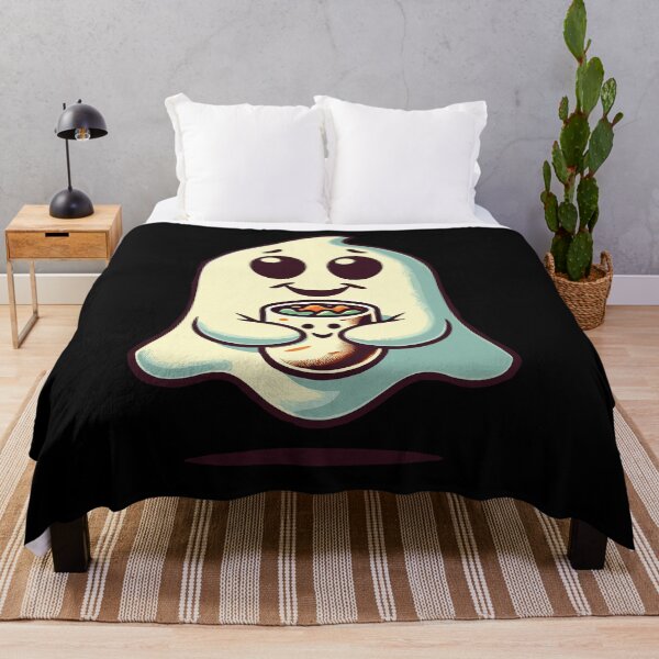 Item preview, Fastfood Ghost Burrito Loving Ghost designed and sold by LuminOrb.