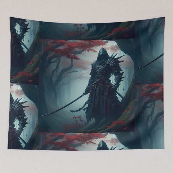 Item preview, Samurai in the Forest designed and sold by Marcicev-Bojan.