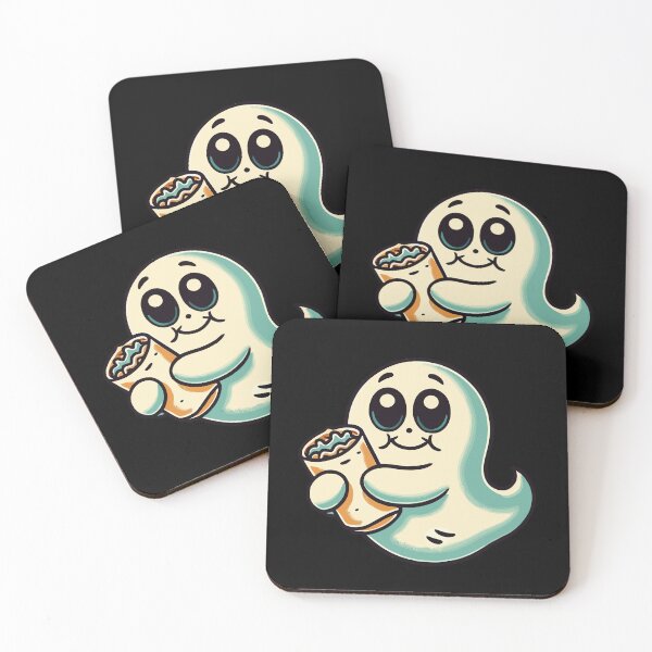Item preview, Fastfood Ghost Burrito Loving Ghost designed and sold by LuminOrb.