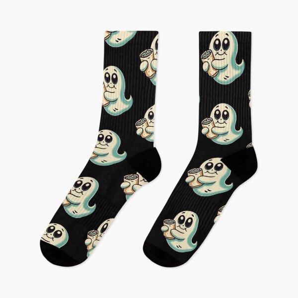 Item preview, Fastfood Ghost Burrito Loving Ghost designed and sold by LuminOrb.