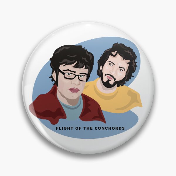 Artikelvorschau, Flight of the Conchords - Jemaine und Bret entworfen und verkauft von TeleJottings.