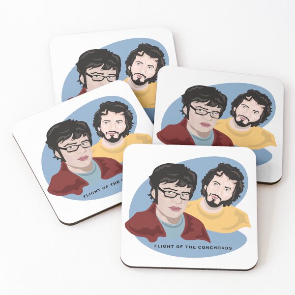 Item preview, Flight of the Conchords - Jemaine and Bret designed and sold by TeleJottings.