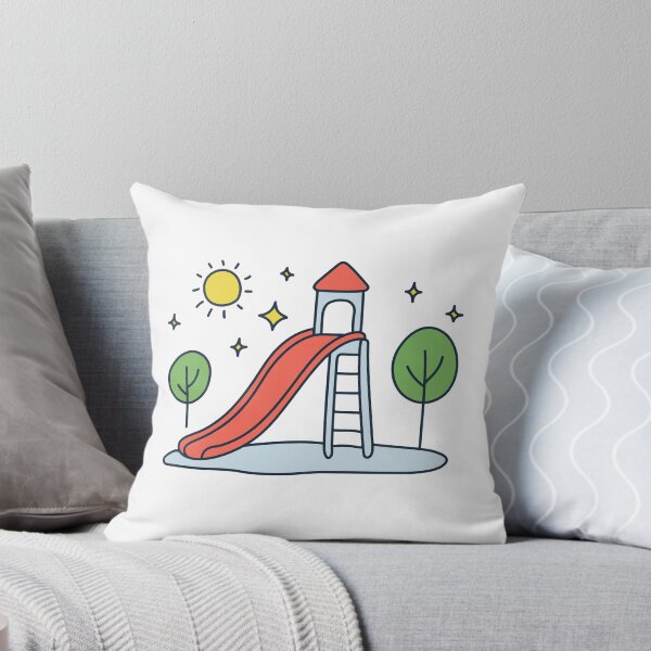 Item preview, Simple drawing of slide in the park designed and sold by rasagamastore.