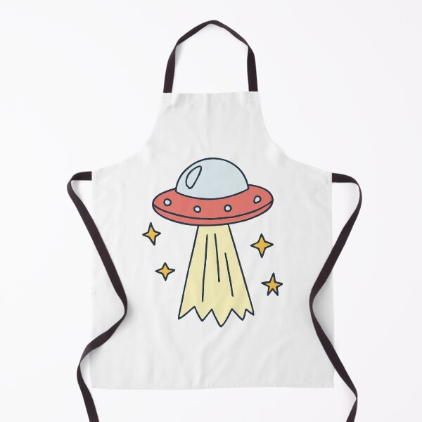 Item preview, Simple drawing of a UFO with a beam of light designed and sold by rasagamastore.