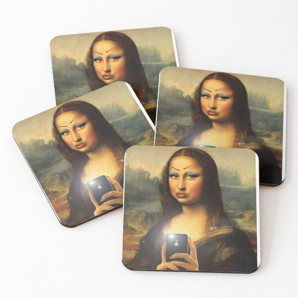 Item preview, Renaissance parody ,Mona Lisa 2030 designed and sold by hussain-dz.