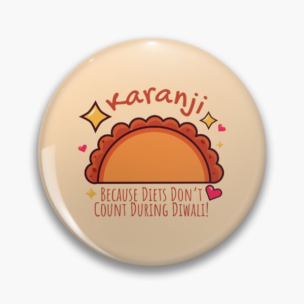 Item preview, Karanji: Because Diets Don’t Count During Diwali! designed and sold by Tulip Creators .