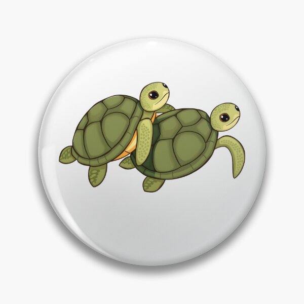 Item preview,  Turtle Mating: Olive Ridley Turtles Minimalist Design designed and sold by NeoArtworks.