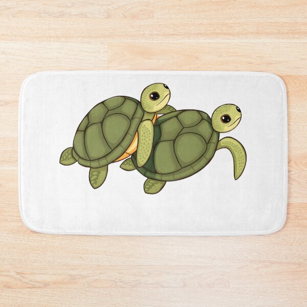 Item preview,  Turtle Mating: Olive Ridley Turtles Minimalist Design designed and sold by NeoArtworks.