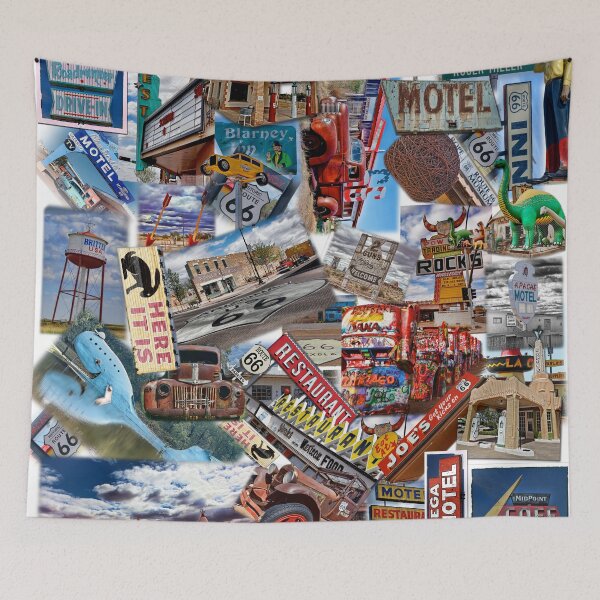 Item preview, Route 66 Highlights Montage 40 Layers designed and sold by Warren Paul Harris.