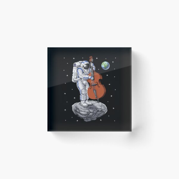 Item preview, Astronaut Double Bass Player designed and sold by underheaven.
