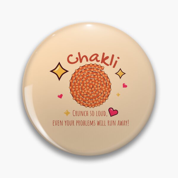 Item preview, Chakli: Crunch so loud, Even Your Problems will run away!  designed and sold by Tulip Creators .